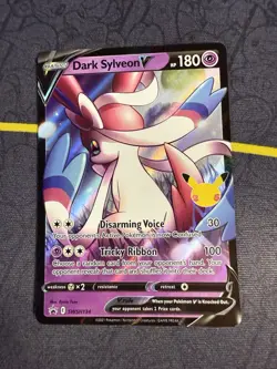 Dark Sylveon v SWSH134 SWSH: Sword & Shield Promo Cards Holo - Image 1