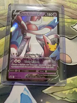Dark Sylveon V SWSH134 Pokemon Sword & Shield Black Star Promo NM - Image 1