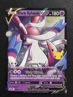 Pokemon Dark Sylveon V SWSH134 SWSH: Sword & Shield Promo Cards Holo - Image 1