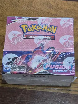 Pokemon TCG Fusion Strike Booster Box - Sword & Shield - Factory Sealed - Image 1