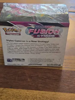 Pokemon TCG Fusion Strike Booster Box - Sword & Shield - Factory Sealed - Image 3