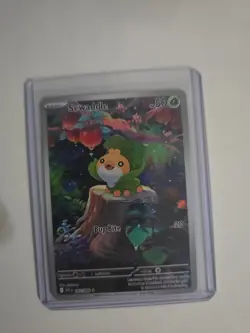 Pokemon TCG Sewaddle 87/86 SV: White Flare Holo (English) Black Bolt IR NM - Image 1