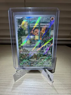 Pokemon TCG Charmander 044 Holo Black Star Promo 2023 SVP Obsidian Flames - Image 1