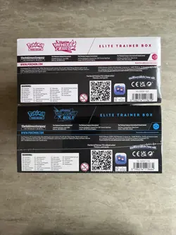 ✅Pokemon TCG Black Bolt & White Flare ETB Elite Trainer Box New & Sealed 💥 - Image 5