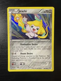 Jirachi 42/108 - XY - Roaring Skies - Holo Rare - Pokemon TCG - LP - Image 1
