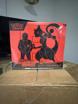 Pokemon Destined Rivals Pokemon Center Exclusive ETB (Elite Trainer Box) - Image 1