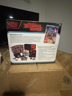 Pokemon Destined Rivals Pokemon Center Exclusive ETB (Elite Trainer Box) - Image 3