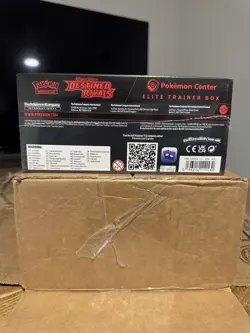 Pokemon Destined Rivals Pokemon Center Exclusive ETB (Elite Trainer Box) - Image 4
