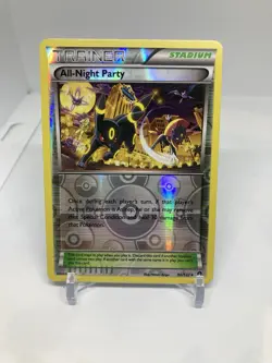 Nm Mint Pokemon 2016 XY Breakpoint All-Night Party #96/122 Reverse Holo - Image 1