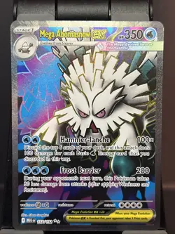 Mega Abomasnow Ex Mega Evolution 157 Ultra Rare Pokemon TCG Near Mint English - Image 1