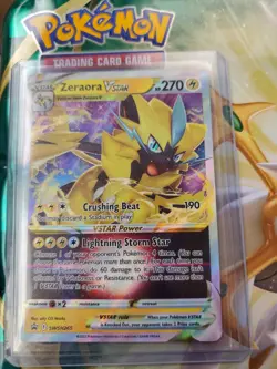 Pokemon SWSH Promotional (Promo) FULL ART Zeraora VSTAR SWSH265 - Near Mint (NM) - Image 1