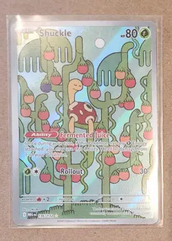 Pokemon Mega Evolution: Shuckle Illustration Rare MEG #136 - Image 1