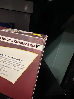 Pokemon TCG Celebrations Lance’s Charizard V Box *SEE PHOTOS - DENTS* - Image 4