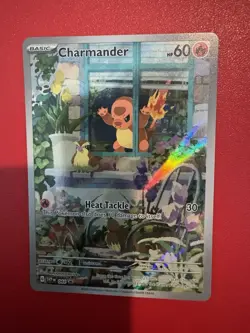 Charmander 044 Black Star Promo Pokemon TCG Obsidian Flames ETB NM - Image 2