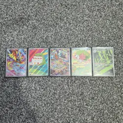 Pokemon TCG ×5 Illustration Rares 185/182 shaymin. 187/182 Spidops. Plus more. - Image 1