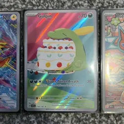 Pokemon TCG ×5 Illustration Rares 185/182 shaymin. 187/182 Spidops. Plus more. - Image 3