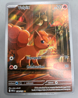 Vulpix Illustration Rare Pokemon Mega Evolution 138/132 Near Mint - Image 1