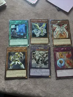 Lot Of 6 Platinum Secret Rare Yugioh Good Value Quarter Century Stampede - Image 2