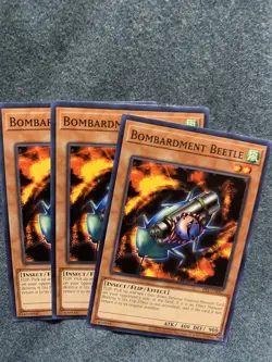Yugioh! Bombardment Beetle - PSV-EN087 - Unlimited 25th Anniversary Ed Nm X3 - Image 1