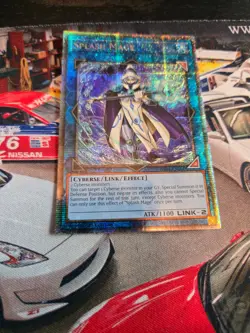 Yu-Gi-Oh! Splash Mage (Quarter Century Secret Rare) RA04-EN080 Quarter Century S - Image 1