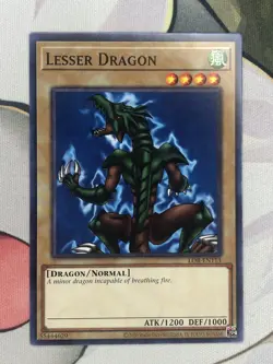 Yu-Gi-Oh! TCG Lesser Dragon Legend of Blue Eyes White 25th Anniversary LOB-EN113 - Image 1