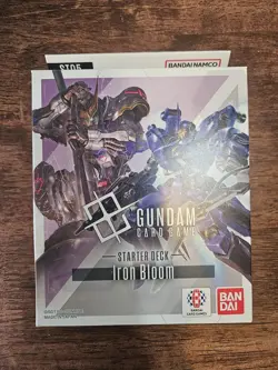 GUNDAM CARD GAME-ENGLISH IRON BLOOM STARTER DECK US SELLER - Image 1