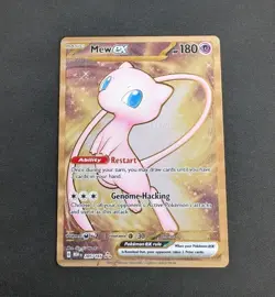 Metal Mew ex 151 Ultra Premium Promo Pokemon Card SVP EN 205/165 - Image 1