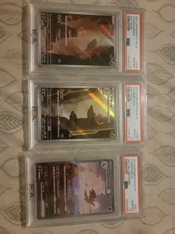 PSA 10 Sequential Set Charizard Charmander Charmeleon Pokemon Card 151 Japanese - Image 1