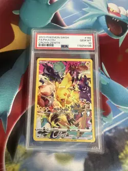 Pikachu 160/159 Crown Zenith PSA Graded 10 Pokemon Trading Card Game - Image 1