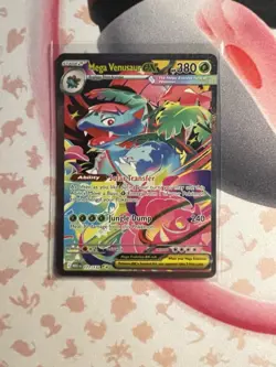 Mega Venusaur EX SIR 177/132 Mega Evolution English pokemon TCG Near Mint Card - Image 1