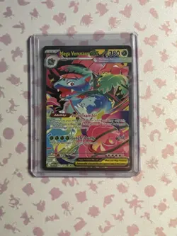 Mega Venusaur EX SIR 177/132 Mega Evolution English pokemon TCG Near Mint Card - Image 3
