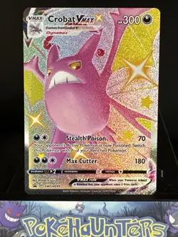 Pokemon Card Crobat VMAX SWSH099 Sword & Shield Regular Promo NM - Image 1