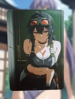 Grace Howard Zenless Zone Zero Anime Waifu Sexy Goddess Doujin Lewd Hentai Card - Image 1