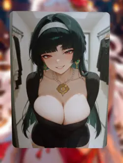 Astra Yao Zenless Zone Zero Anime Waifu Sexy Goddess Doujin Lewd Hentai Card - Image 1