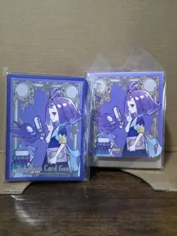 Lillie and Acerola Mega Sleeves and Deckbox Japanese Pokemon Card US Seller - Image 2
