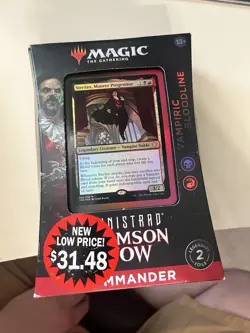 Innistrad: Crimson Vow Commander Deck: Vampiric Bloodline MTG Brand New Sealed 630509995318 - Image 1