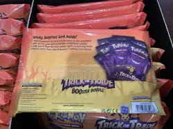 Nintendo Pokemon TCG BOOster Trick Or Trade Trading Card Game X16 820650850783 - Image 5