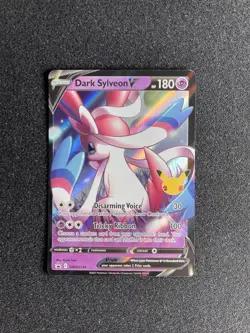 Dark Sylveon V SWSH134 SWSH: Sword & Shield Promo Cards Holo c1 - Image 1