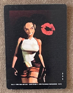 Tomb Raider CCG Lenticular Lara Croft Promo Card (211) - RARE New - Image 1