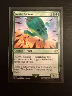 Jumbo Cactuar Final Fantasy Regular - Image 1