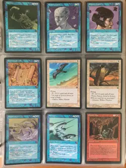 Magic the Gathering (MTG) Homelands (HML) Complete Set 140/140 cards LP-MP - Image 3