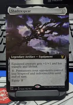 MTG - Shadowspear - (Extended Art) - Theros Beyond Death #345 - Normal Near Mint - Image 1