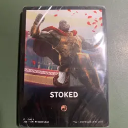 Foundations Jumpstart 2025 Sealed Theme Deck Stoked Theme Magic the Gathering - Image 1