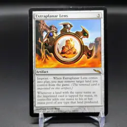 MTG Magic the Gathering Extraplanar Lens Mirrodin LP - Image 1