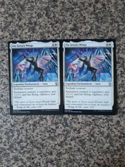 MTG - 2 x On Serra's Wings- Dominaria - Image 1