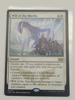 Will of the Mardu Commander: Tarkir: Dragonstorm Regular R 0017 NM - Image 1
