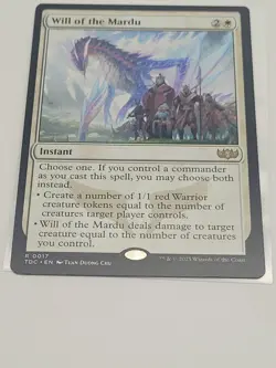Will of the Mardu Commander: Tarkir: Dragonstorm Regular R 0017 NM - Image 2