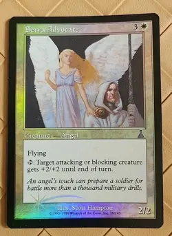 Foil Serra Advocate Urza's Destiny NM Near Mint MTG - Image 1