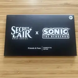 Mtg Sonic Secret Lair Friends And Foes Foil Edition Sealed - Image 1