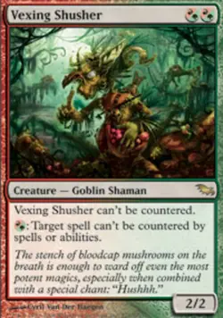 MTG Vexing Shusher, Light Play, English Shadowmoor - Image 1